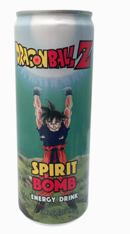 DBZ Spirit Bomb Energy Drink